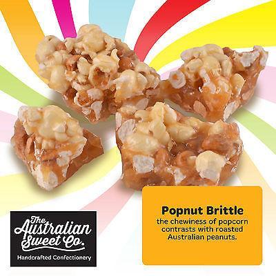 Popcorn and Peanut Brittle