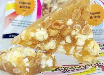 Popcorn and Peanut Brittle