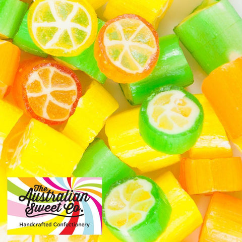 Citrus Fruit rock candy