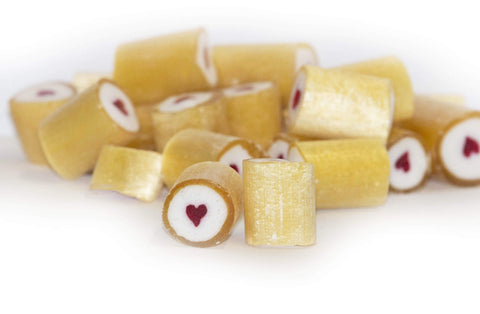 Gold Heart luxe rock candy
