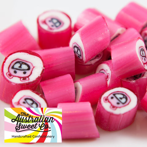 Pink Teddybear luxe rock candy