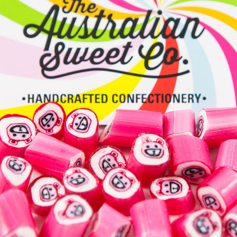 Pink Teddybear luxe rock candy