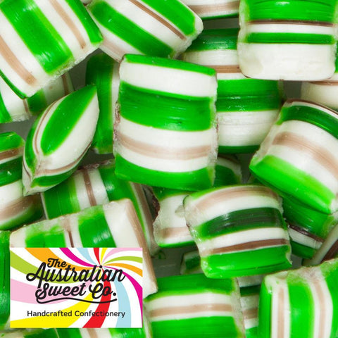 Choc Mint rock candy