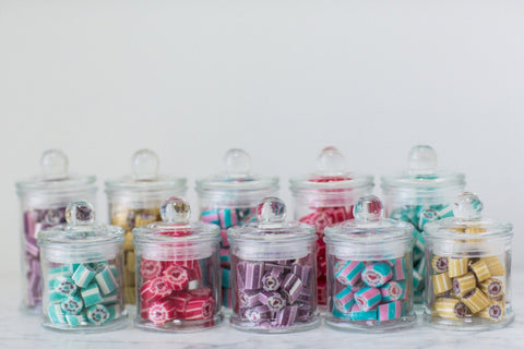 Bride & Groom luxe rock candy