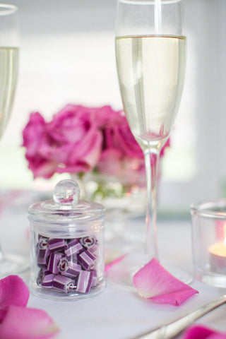 Gold Heart luxe rock candy