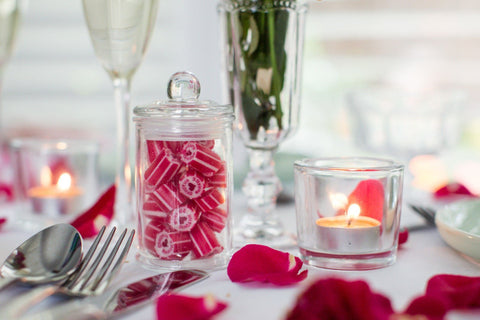 Gold Heart luxe rock candy