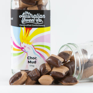 Choc Mud rock candy