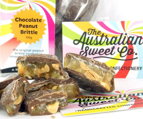 Chocolate Peanut Brittle