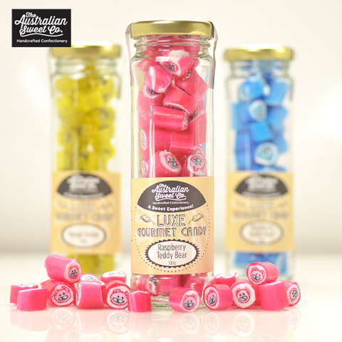 Pink Teddybear luxe rock candy