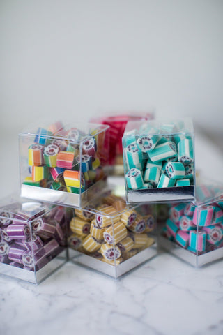 Large 100g clear cube box
