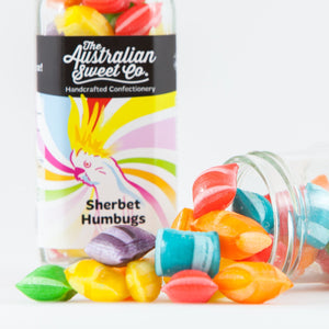Sherbet Humbugs rock candy
