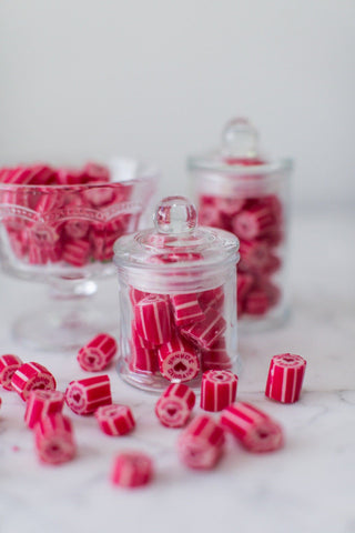 Mr and Mrs luxe rock candy