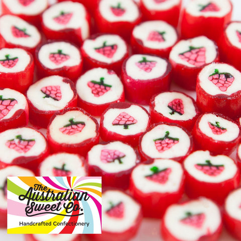 Strawberry Rock candy