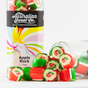 Apple rock candy