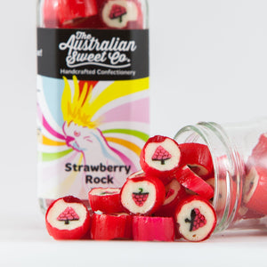 Strawberry Rock candy