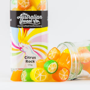 Citrus Fruit rock candy