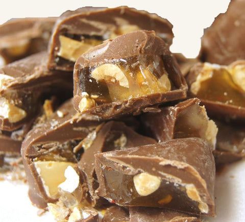 Chocolate Chilli Peanut Brittle