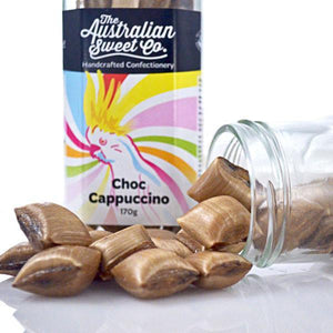 Choc Cappuccino rock candy