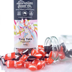 Tiny Tots Peppermint rock candy